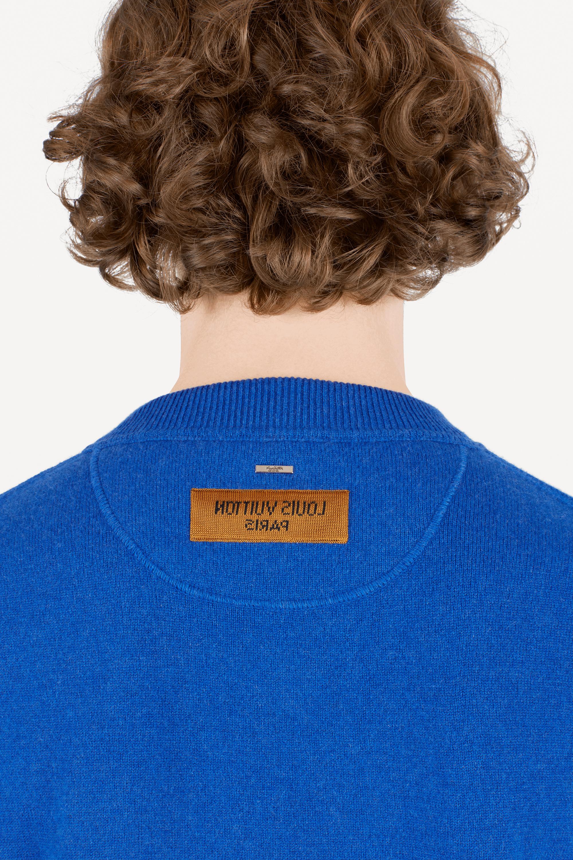 Suéter invertido de cuello redondo Hombre Ready to Wear LOUIS